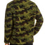 Pacific & Park Camo Sherpa Regular Fit Fleece Jacket Camo/Orange