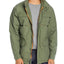 Pacific & Park Pop Color Slim Fit Utility Jacket 100% Exclsuive Olive