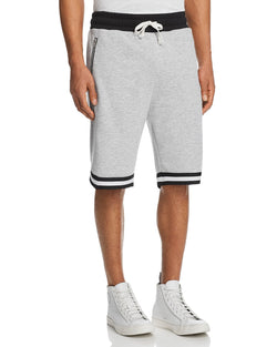 Pacific & Park Terry Fleece Basketball Shorts Heather Gray thumbnail 1
