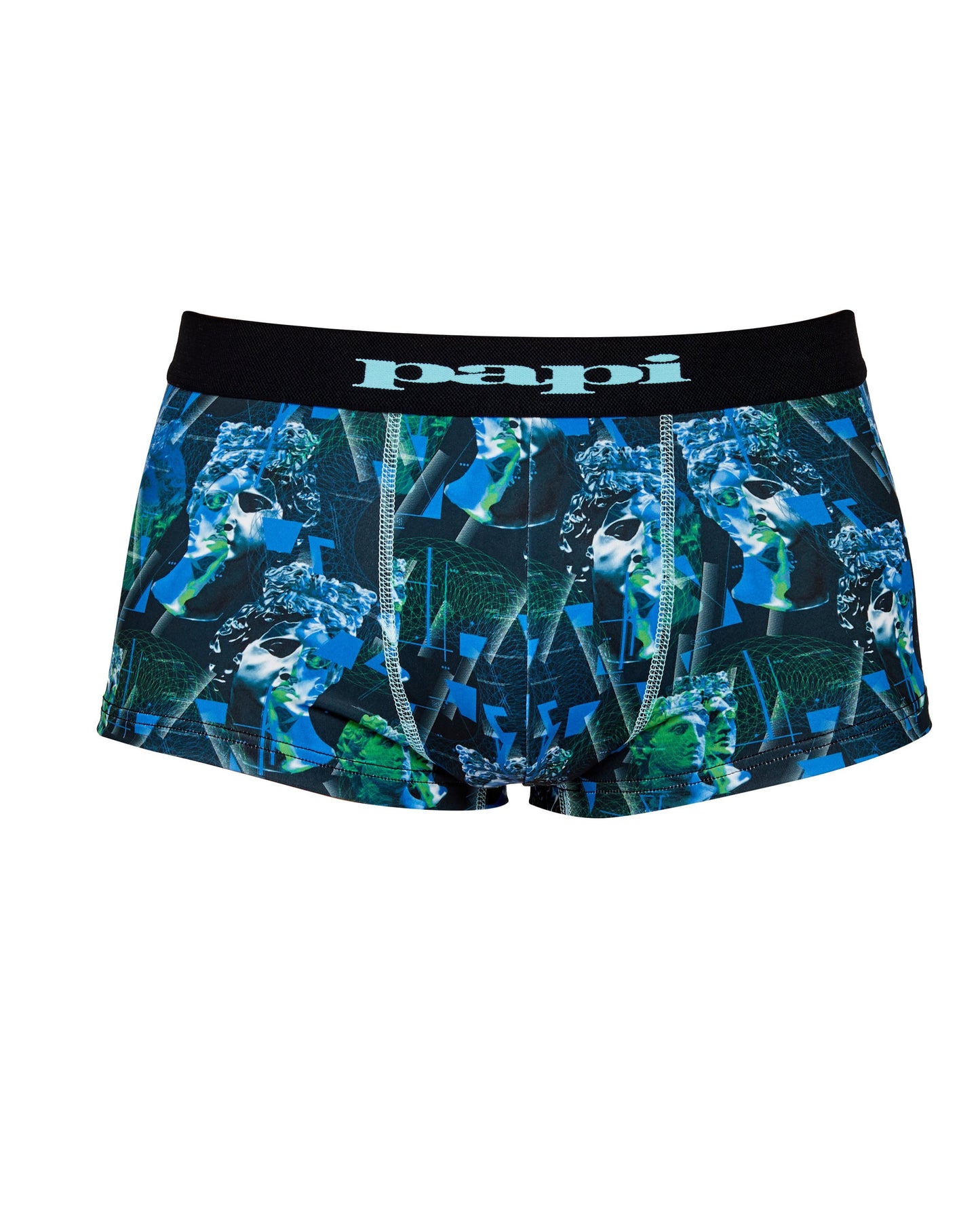 Papi Aqua Statue Print Microfiber Trunk