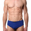 Papi Black/Blue Premium Cotton Low-Rise Brief 5-Pack