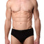 Papi Black/Blue Premium Cotton Low-Rise Brief 5-Pack