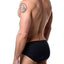 Papi Black/Blue Premium Cotton Low-Rise Brief 5-Pack