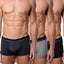 Papi Black/Grey Sport-Performance Trunk 3-Pack