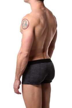 Papi Black/Grey Stripe Brazilian Trunk thumbnail 2