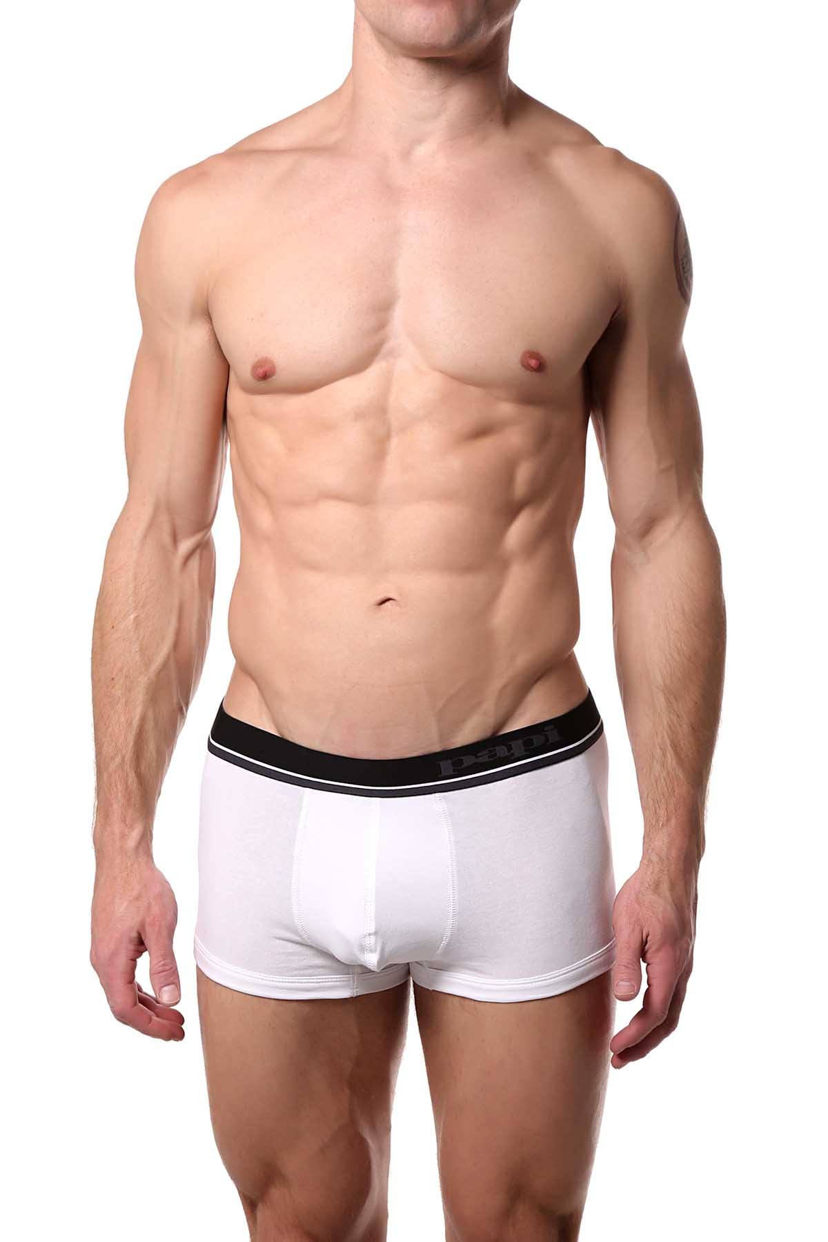 Papi Black/Grey/White Brazilian Trunk 3-Pack