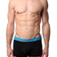 Papi Black/Teal Brazilian Trunk 3-Pack