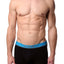Papi Black/Teal Brazilian Trunk 3-Pack
