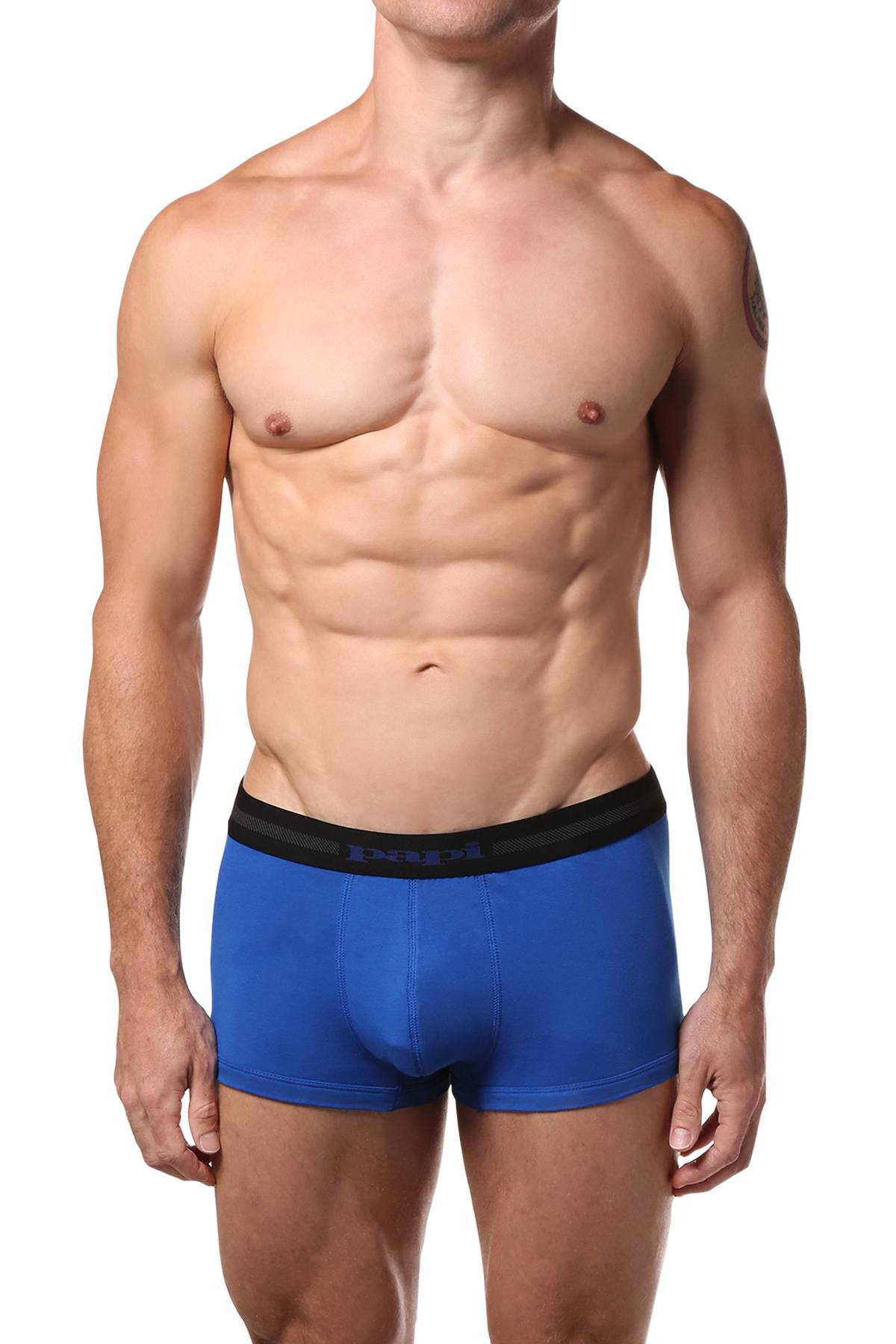 Papi Blue/Black/Stripe Brazilian Trunk 3-Pack