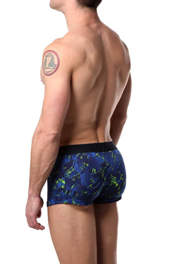 Papi Blue/Green Brushstroke Brazilian Trunk thumbnail 2
