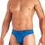 Papi Blue-Jay Solid Skins Peached Jersey Mesh Thong