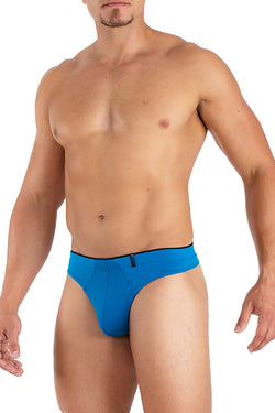 Papi Blue-Jay Solid Skins Peached Jersey Mesh Thong thumbnail 3