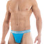 Papi Blue-Jewel Sunkissed Contour-Pouch Thong