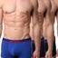 Papi Blue/Navy/Orange Brazilian Trunk 3-Pack