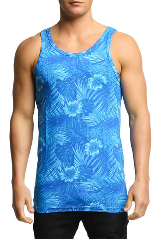 Papi Blue Oasis Tank Top