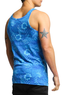 Papi Blue Oasis Tank Top thumbnail 3
