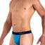 Papi Blue-Rain Player's Club Thong