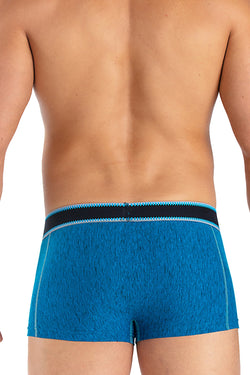 Papi Blue-Rain Textured Sport Injected Slub Jersey Brazilian Trunk thumbnail 2