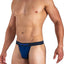 Papi Blue Solid Microflex Thong