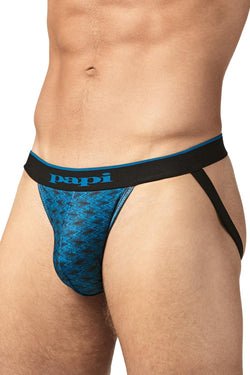 Papi Blue Texture 2PK Jocks thumbnail 3