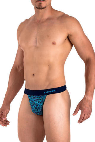 Papi Blue Versailles Thong