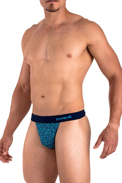 Papi Blue Versailles Thong thumbnail 1