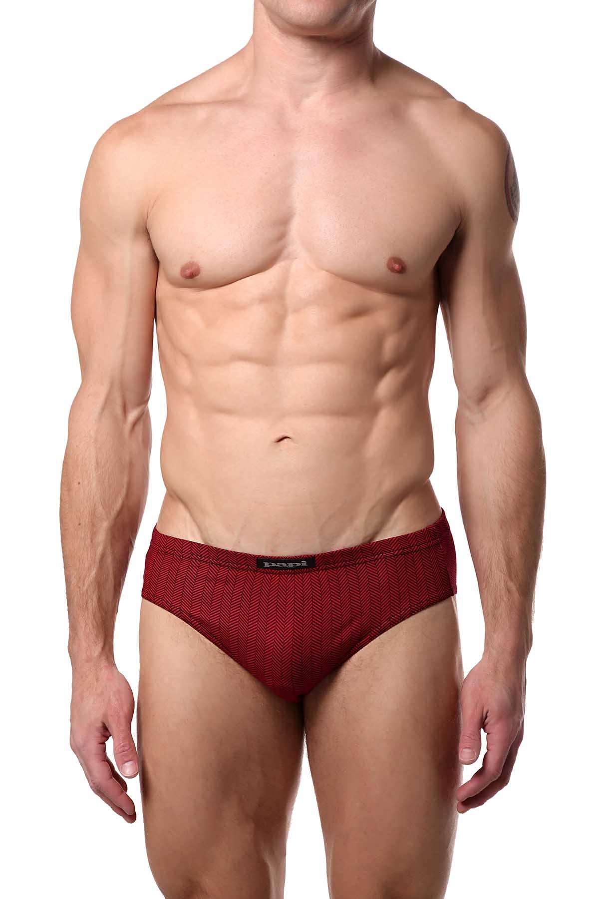 Papi Color-Pop Printed/Solid-Basics Premium Cotton Low-Rise Brief 5-Pack