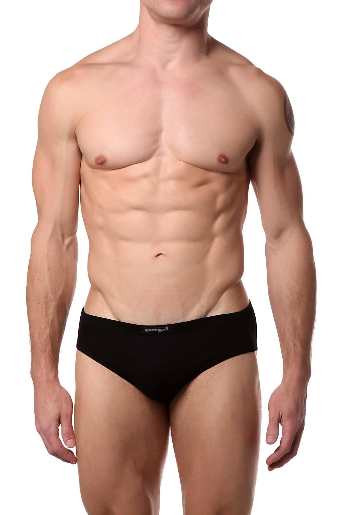 Papi Color-Pop Printed/Solid-Basics Premium Cotton Low-Rise Brief 5-Pack