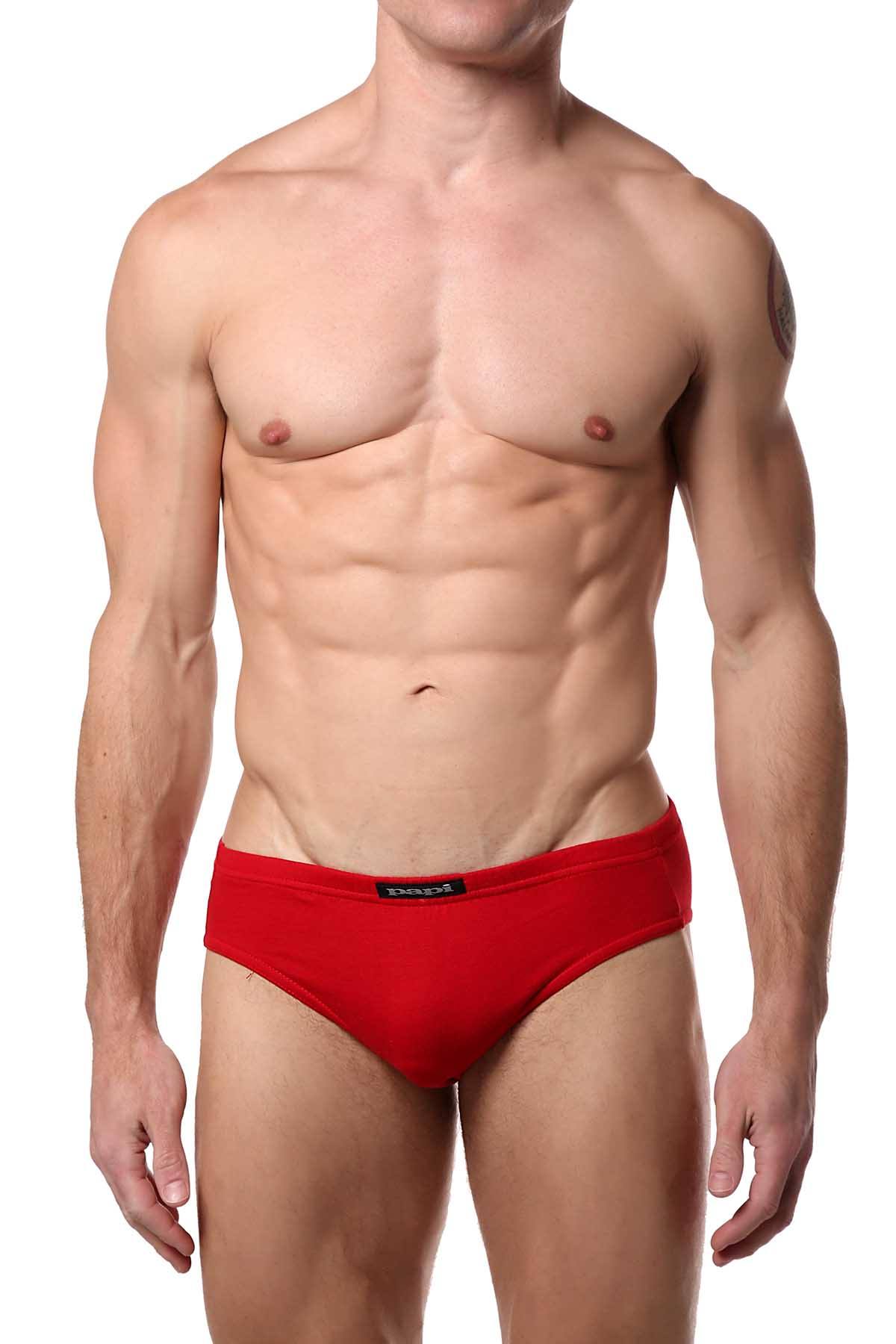 Papi Color-Pop Printed/Solid-Basics Premium Cotton Low-Rise Brief 5-Pack