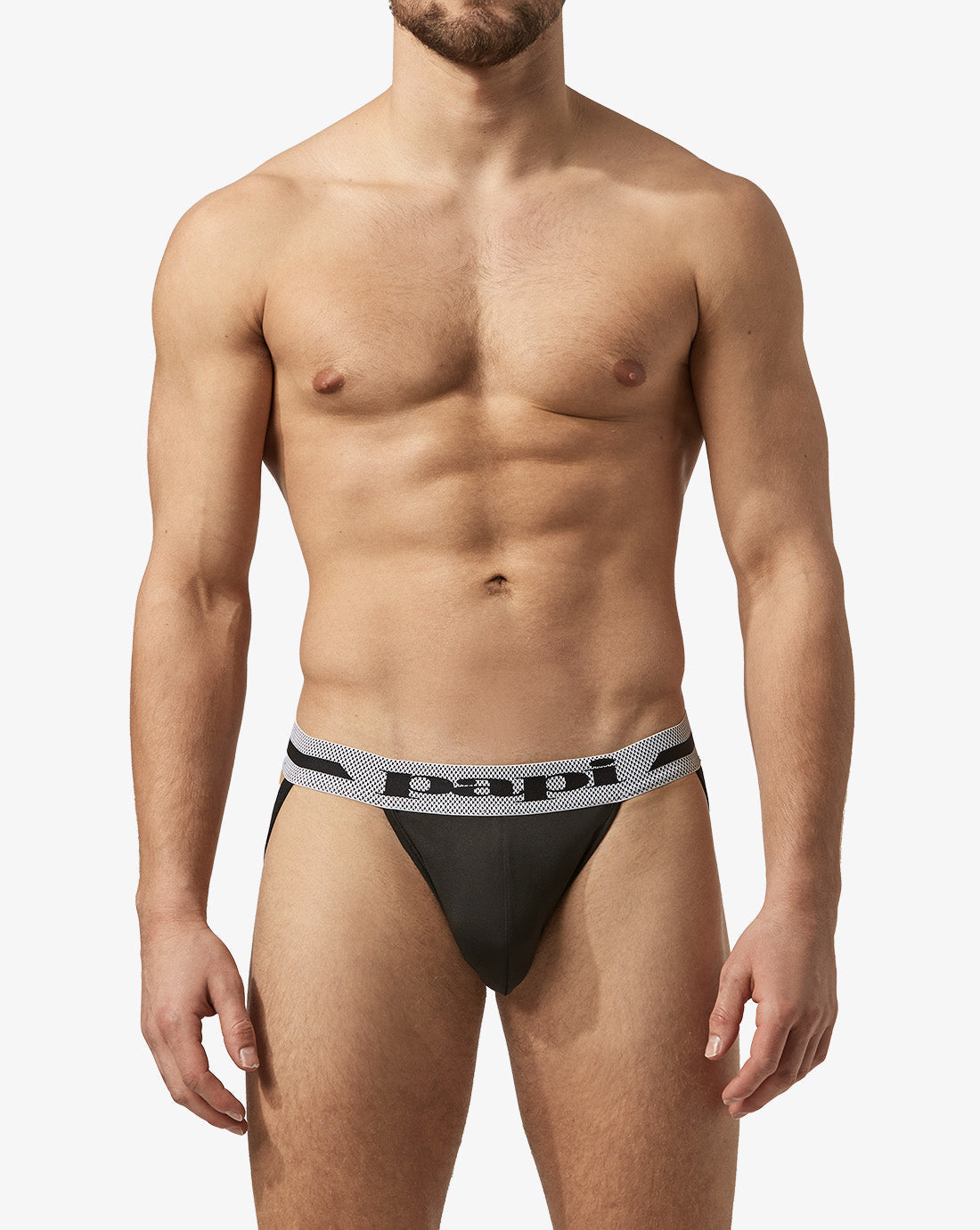 Papi Fruit Dove and Black 2-Pack Microfiber Jockstraps