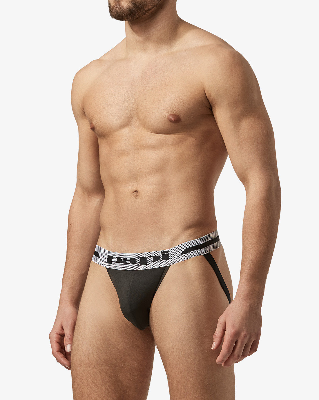 Papi Fruit Dove and Black 2-Pack Microfiber Jockstraps