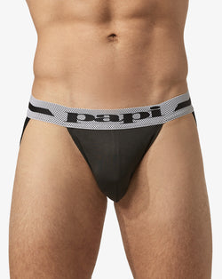 Papi Fruit Dove and Black 2-Pack Microfiber Jockstraps thumbnail 2