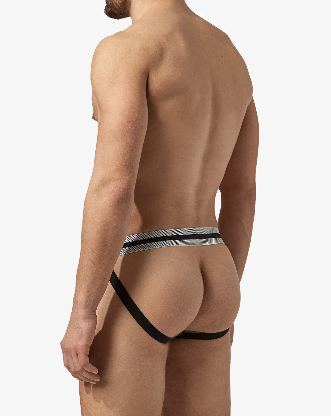 Papi Fruit Dove and Black 2-Pack Microfiber Jockstraps