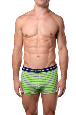 Papi Green/Blue/White Striped/Solid Brazilian Trunk 3-Pack thumbnail 2