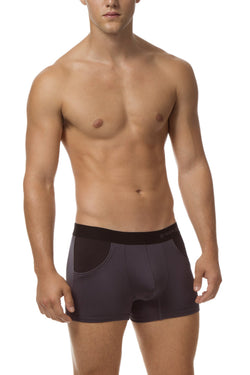 Papi Grey Miami Beach Boxer Trunk thumbnail 2