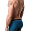 Papi Grey/Teal/Navy Film-Strip Brazilian Trunk 3-Pack