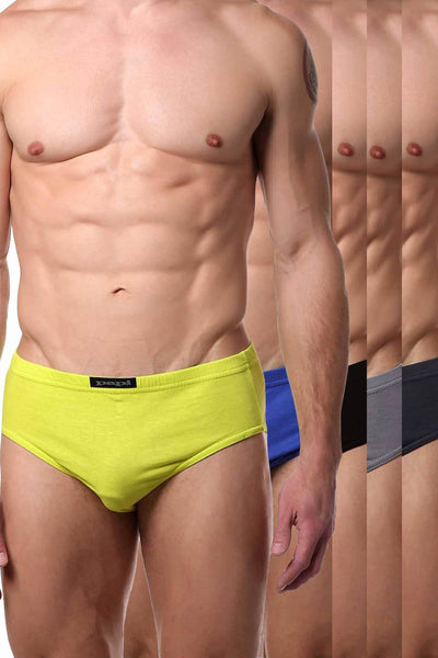 Papi Happy-Hour Premium Cotton Low-Rise Brief 5-Pack