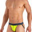 Papi Heather-Lime Summer-League Jockstrap