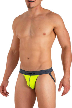 Papi Heather-Lime Summer-League Jockstrap thumbnail 1