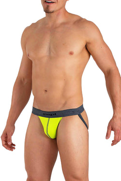 Papi Heather-Lime Summer-League Jockstrap thumbnail 2