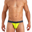Papi Heather-Lime Summer-League Jockstrap
