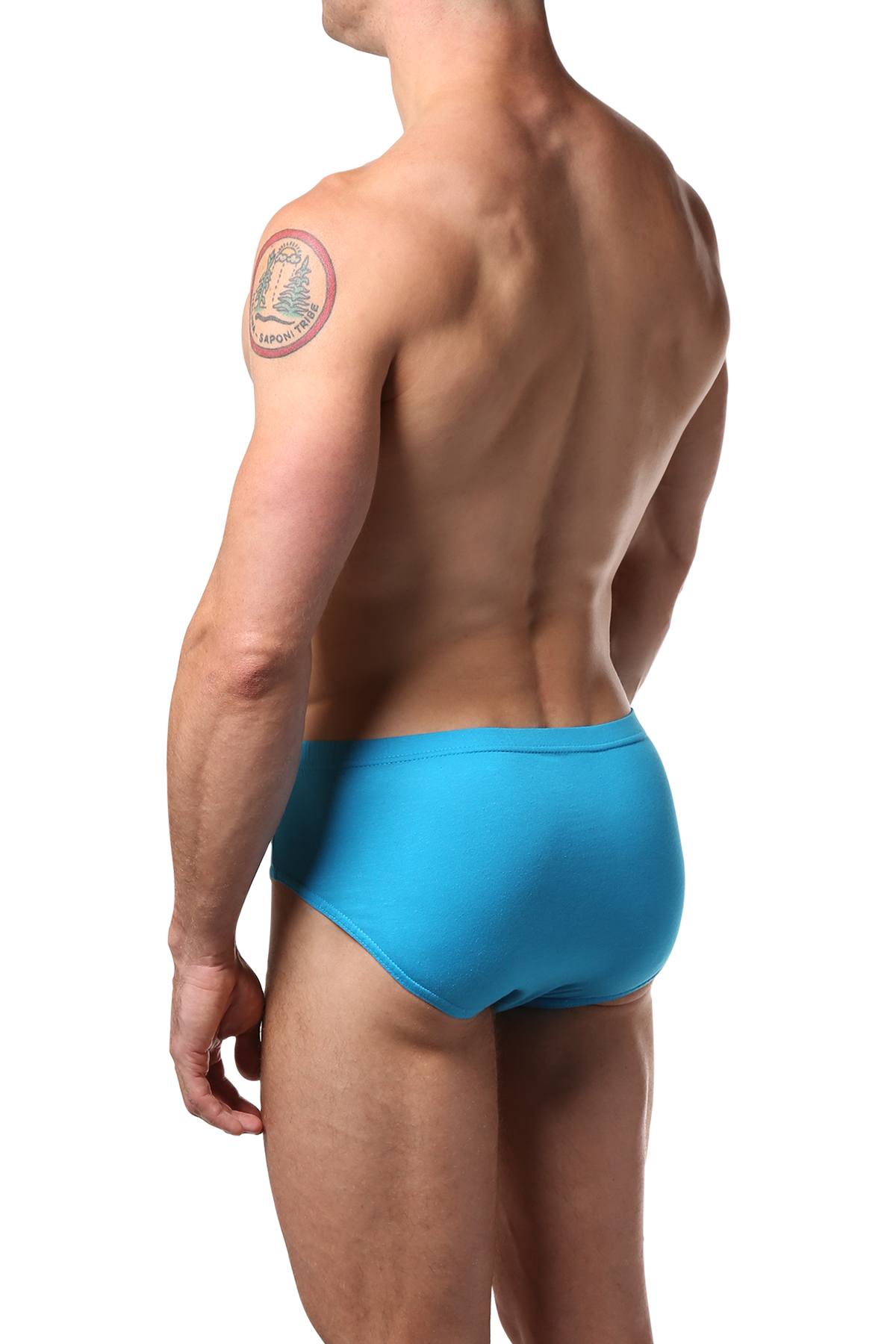 Papi Lime/Blue/Navy/Grey/Black Low-Rise Brief 5-Pack