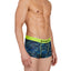Papi Lime Glitch Print Microfiber Trunk