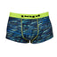 Papi Lime Glitch Print Microfiber Trunk