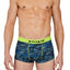 Papi Lime Glitch Print Microfiber Trunk