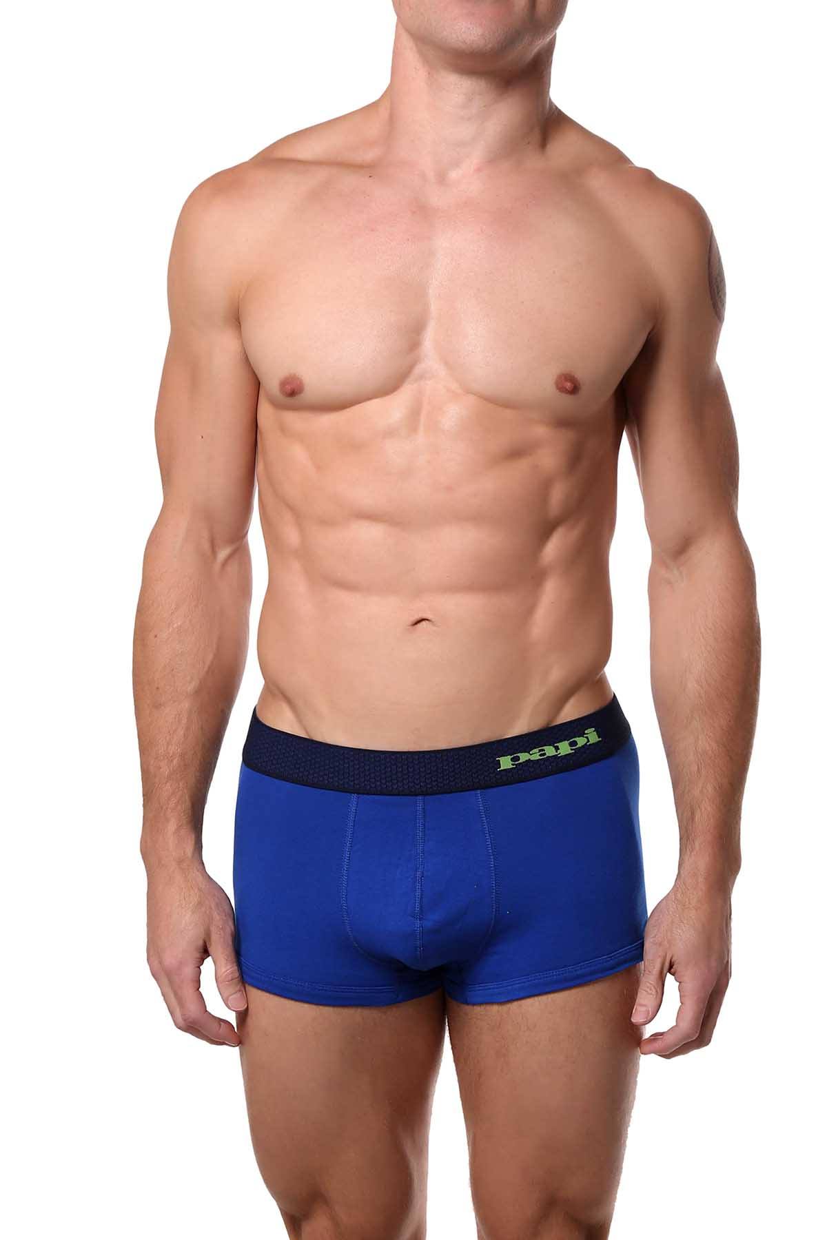 Papi Lime/Royal/Navy Solid Brazilian Trunk 3-Pack