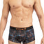 Papi MPA002 2PK Brazilian Trunks Color Black-Orange