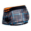 Papi MPA002 2PK Brazilian Trunks Color Black-Orange
