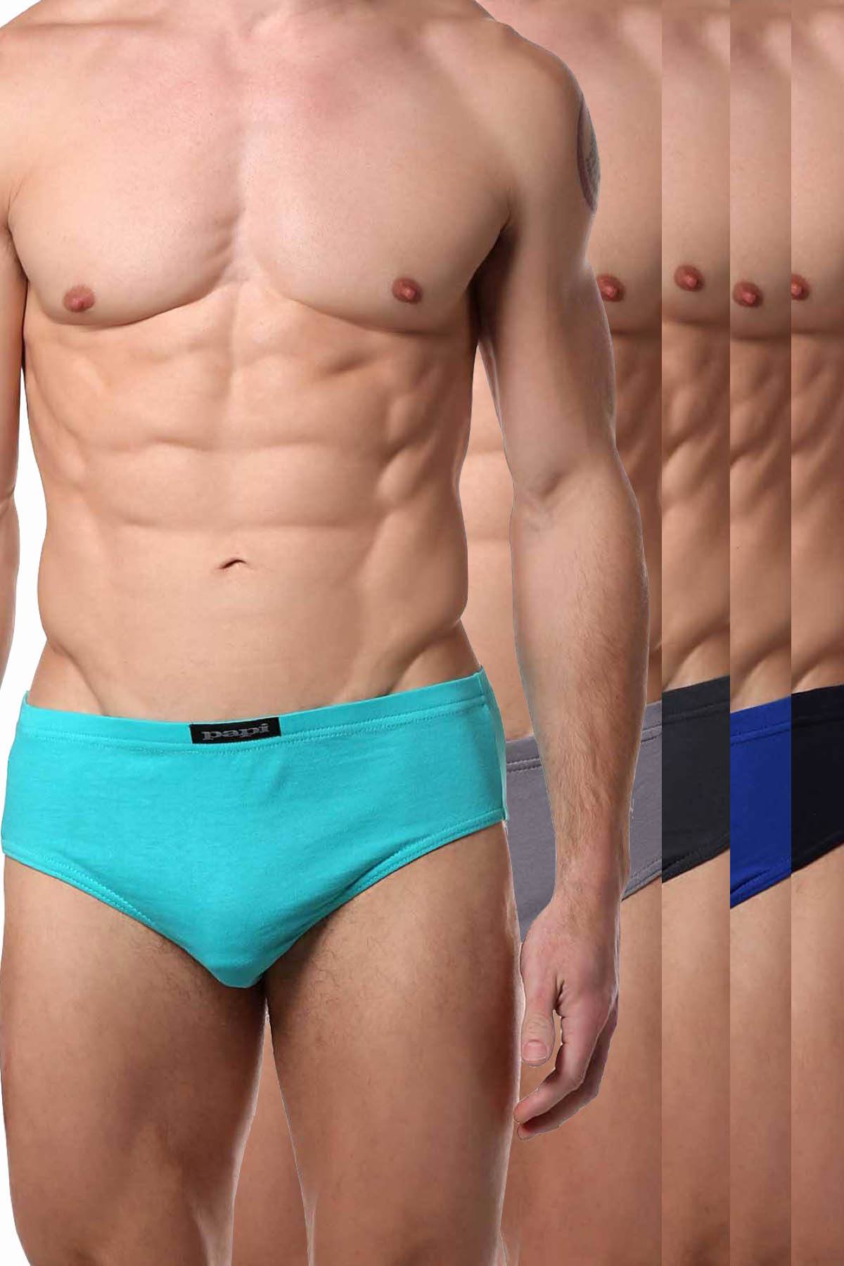 Papi Minerals Premium Cotton Low-Rise Brief 5-Pack