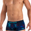 Papi Navy/Teal Color-Burst Brazilian Trunk